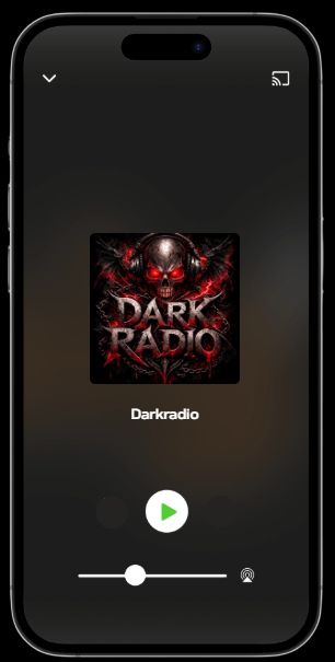 Kostenlose Radio.de - Dark Radio App