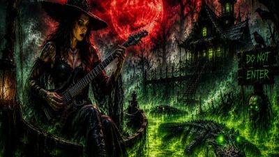 Psychedelischer Swamp-Rock-Blues - Unheimlicher Ambient-Groove-Mix
