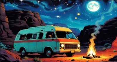 Rock der 70er im psychedelischen Stil - Hypnotischer Gitarrentrip • Wüsten- & kosmische Vibes