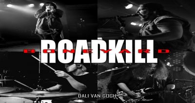 WormHoleDeath Records - Dali Van Gogh setzt die Roadkill- Tour mit "Boneyard (Live at Tide & Boar, Moncton)" fort.